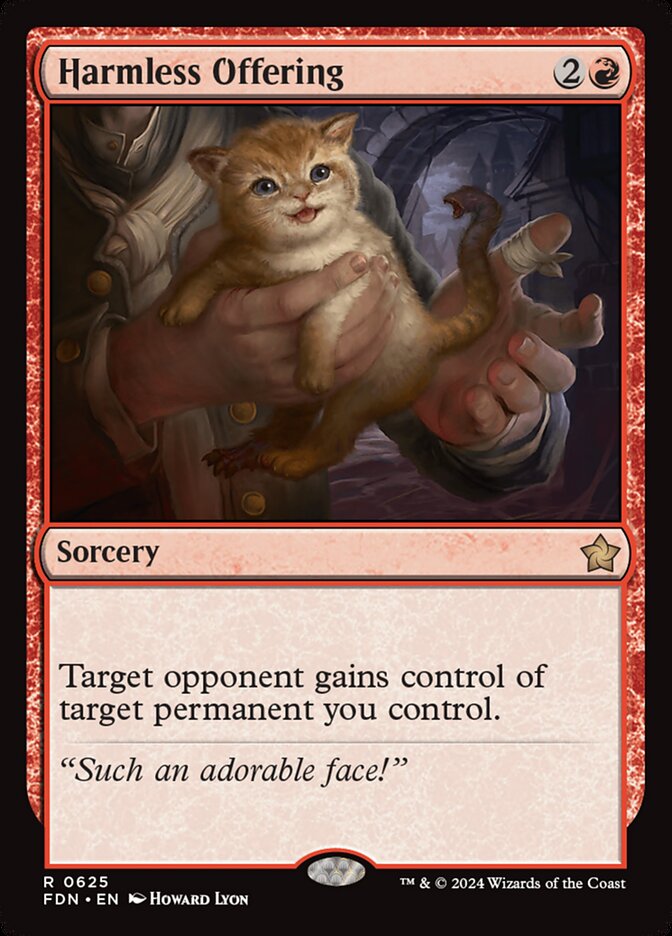 Harmless Offering 625/291 (Foundations) 