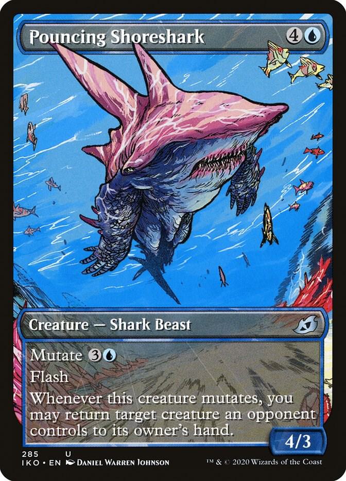 Pouncing Shoreshark 285/274 (Ikoria: Lair of Behemoths)  - Showcase