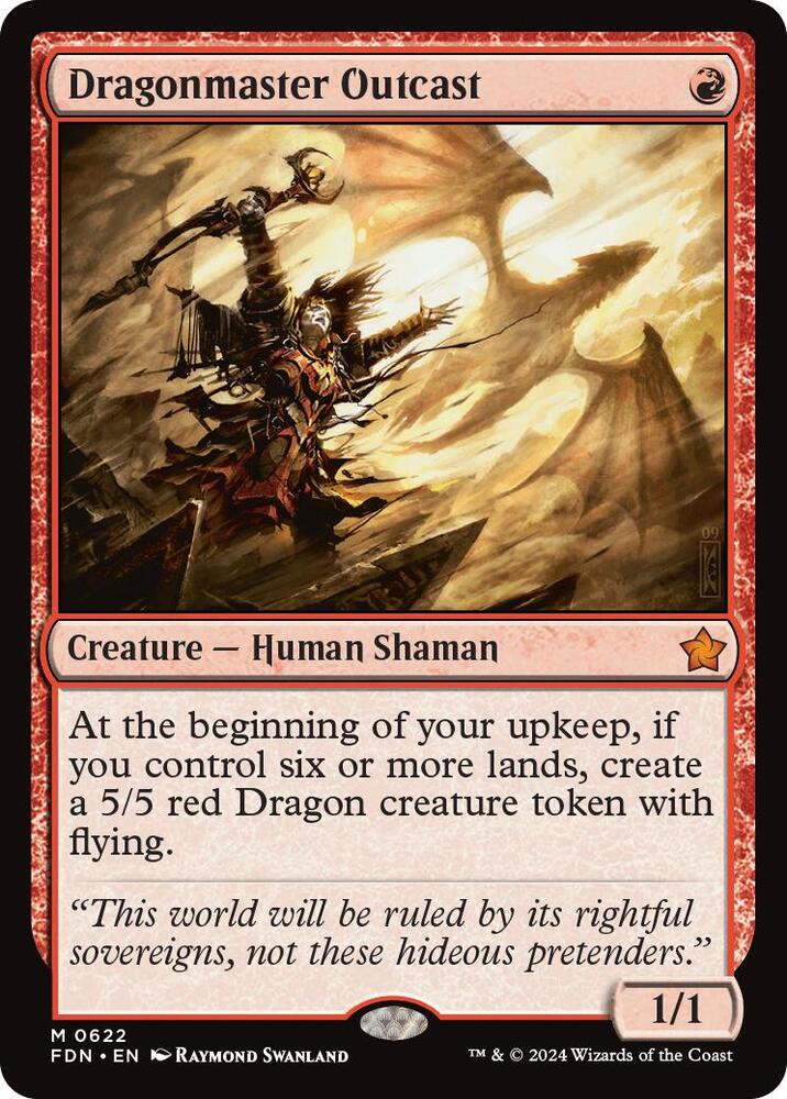 Dragonmaster Outcast 622/291 (Foundations) 