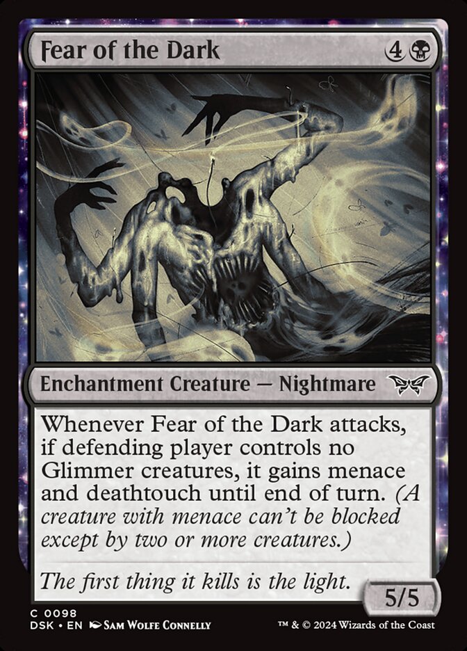 Fear of the Dark 98/286 (Duskmourn: House of Horror) 