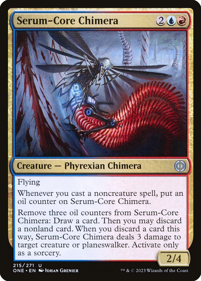 Serum-Core Chimera 215/271 (Phyrexia: All Will Be One) 