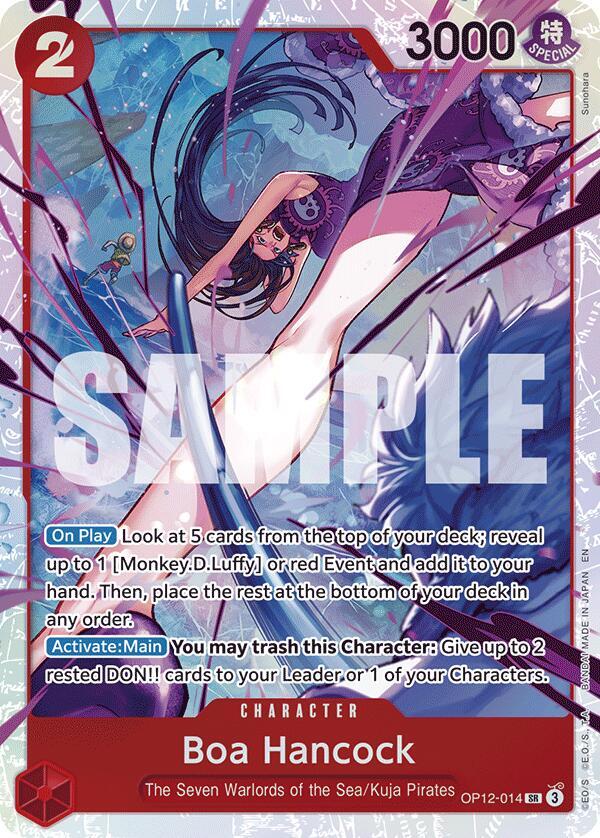 Boa Hancock OP12-014 (Legacy of the Master)  - Foil