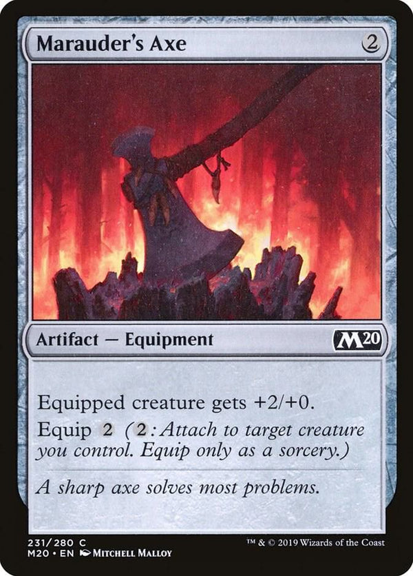 Marauder's Axe 231/280 (Core Set 2020) 