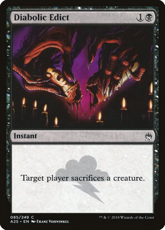 Diabolic Edict 85/249 (Masters 25) 