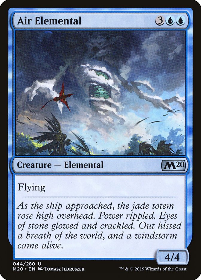 Air Elemental 44/280 (Core Set 2020) 