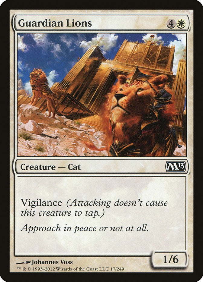 Guardian Lions 17/249 (Magic 2013 (M13)) 