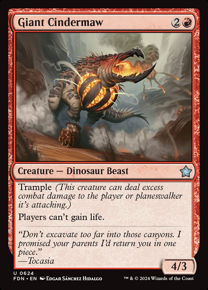 Giant Cindermaw 624/291 (Foundations) 