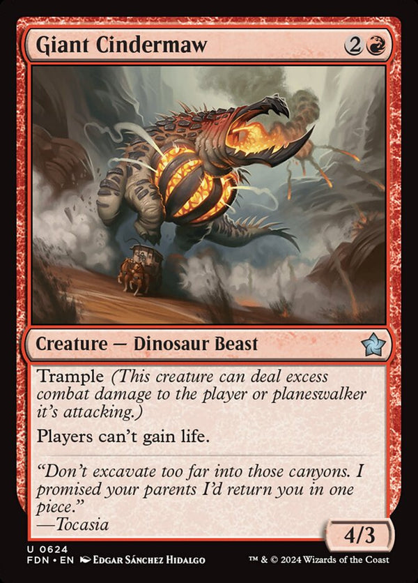 Giant Cindermaw 624/291 (Foundations) 