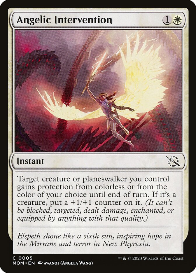 Angelic Intervention 5/291 (March of the Machine) 