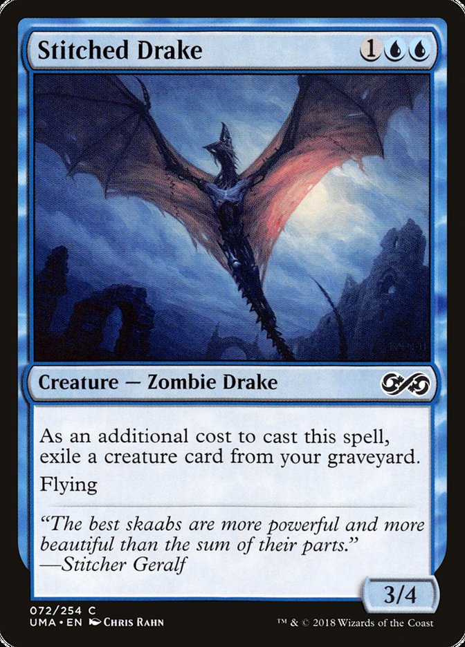 Stitched Drake 72/254 (Ultimate Masters) 