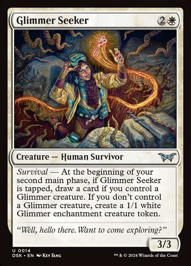 Glimmer Seeker 14/286 (Duskmourn: House of Horror) 