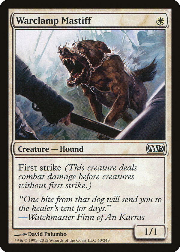 Warclamp Mastiff 40/249 (Magic 2013 (M13)) 