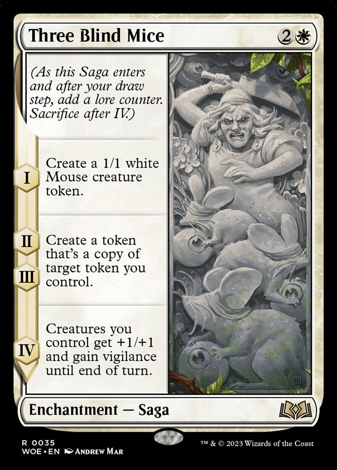 Three Blind Mice 35/276 (Wilds of Eldraine) 