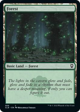 Forest 468 468/361 (Commander Legends: Battle for Baldur's Gate) 