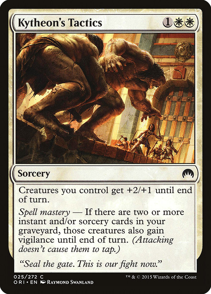 Kytheon's Tactics 25/272 (Magic Origins) 