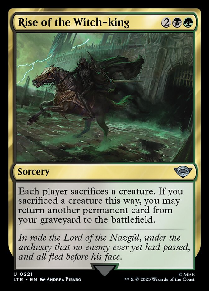 Rise of the Witch-king 221/281 (Universes Beyond: The Lord of the Rings: Tales of Middle-earth) 