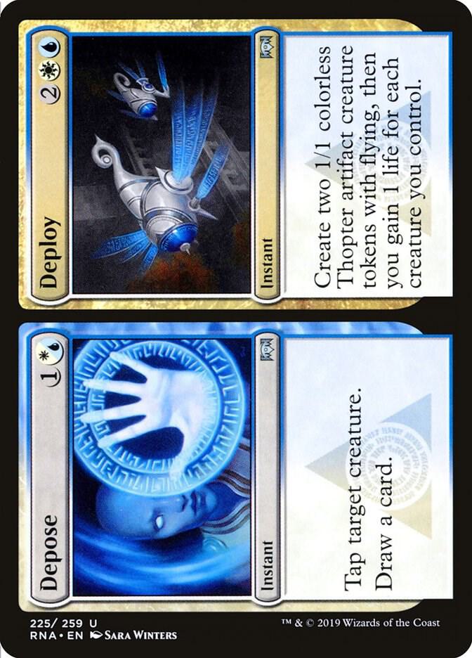 Depose // Deploy 225/259 (Ravnica Allegiance) 