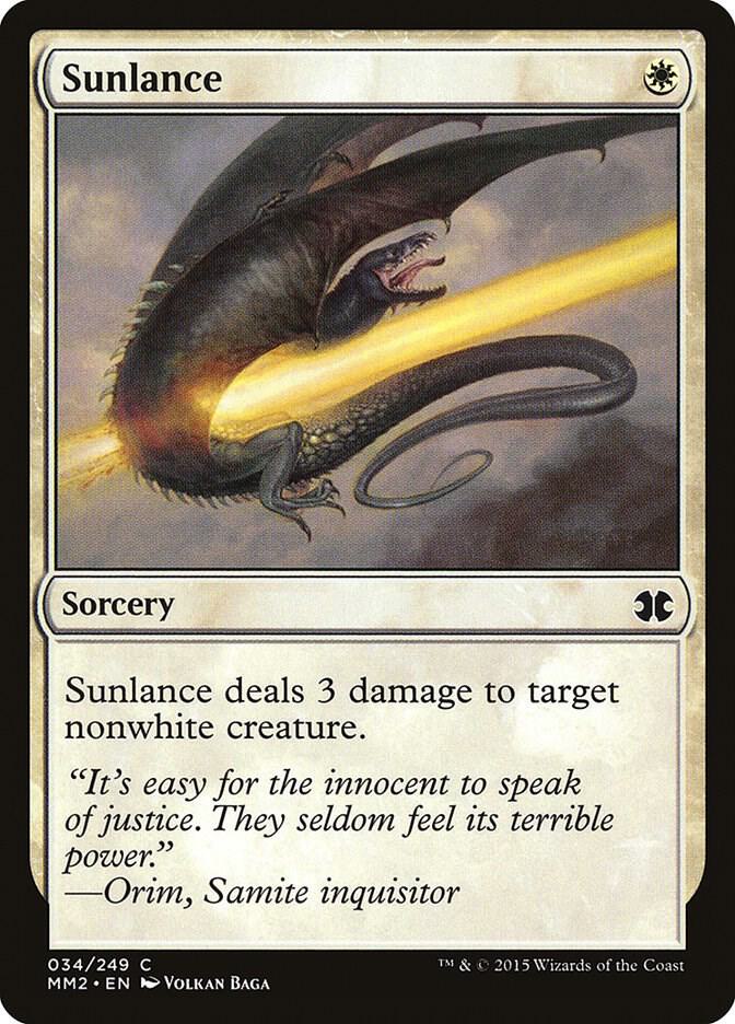 Sunlance 34/249 (Modern Masters 2015) 