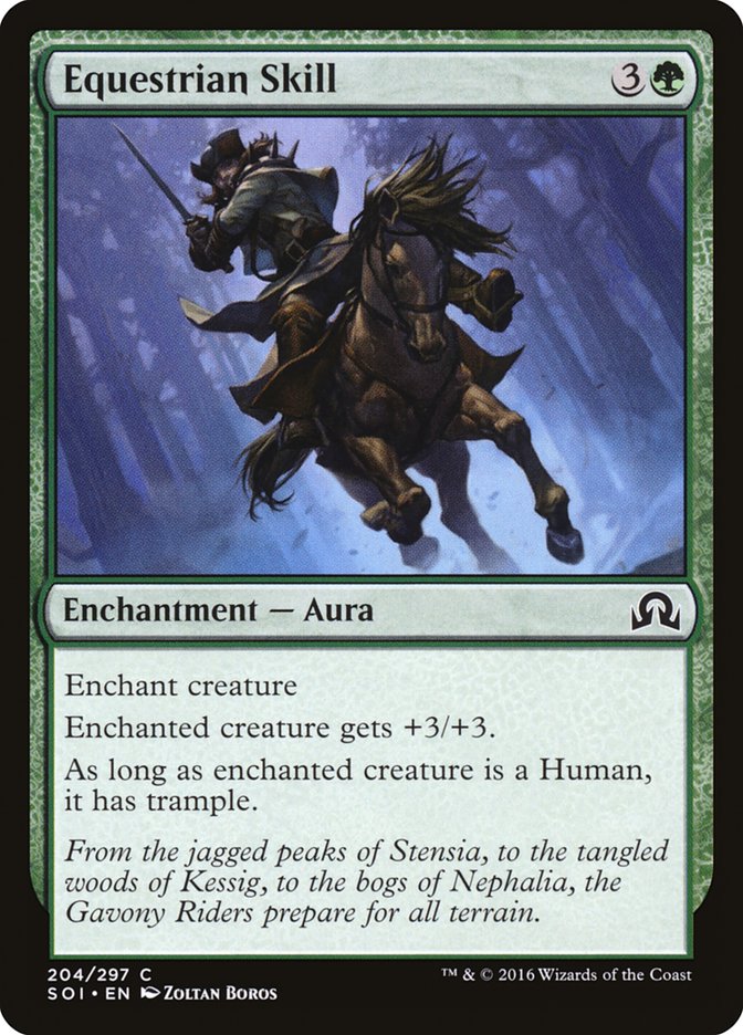 Equestrian Skill 204/297 (Shadows over Innistrad) 