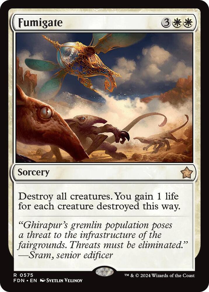 Fumigate 575/291 (Foundations) 