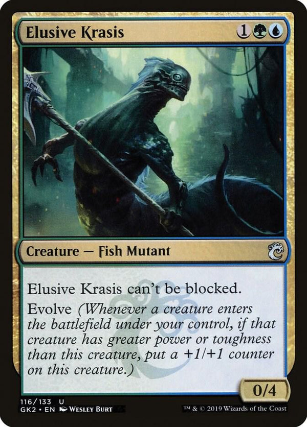 Elusive Krasis 116/133 (Ravnica Allegiance: Guild Kits) 