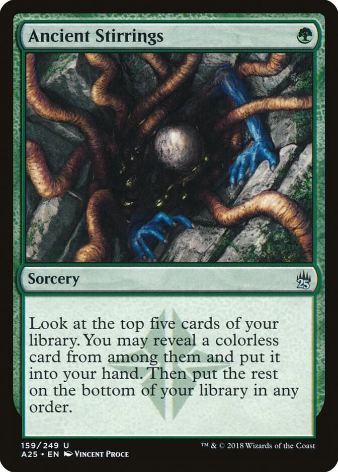Ancient Stirrings 159/249 (Masters 25) 