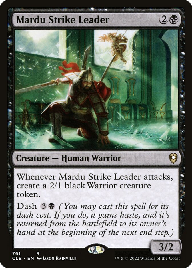 Mardu Strike Leader 761 (Commander Legends: Battle for Baldur's Gate) 