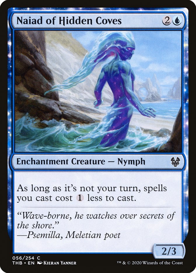 Naiad of Hidden Coves 56/254 (Theros Beyond Death) 