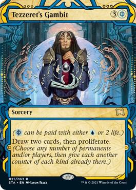 Tezzerets Gambit 21/63 (Strixhaven: Mystical Archives) 