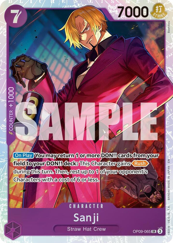 Sanji (Reprint) OP09-065 (Premium Booster -The Best- Vol. 2)  - Foil