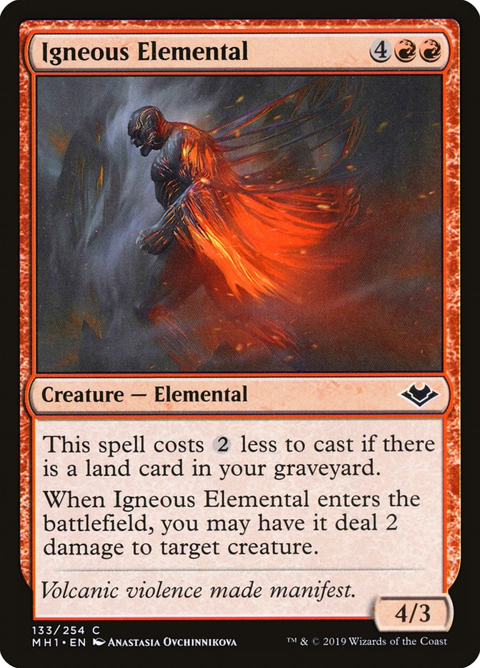 Igneous Elemental 133/254 (Modern Horizons) 