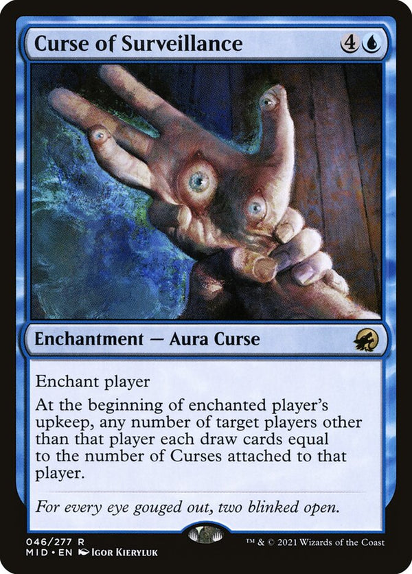 Curse of Surveillance 46/277 (Innistrad: Midnight Hunt) 