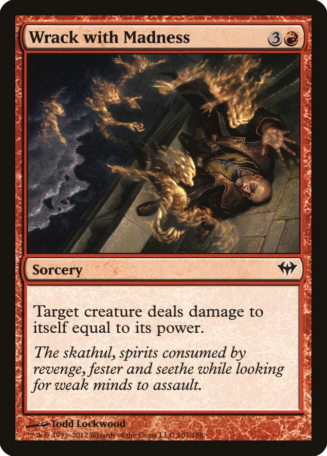 Wrack with Madness 107/158 (Dark Ascension) 