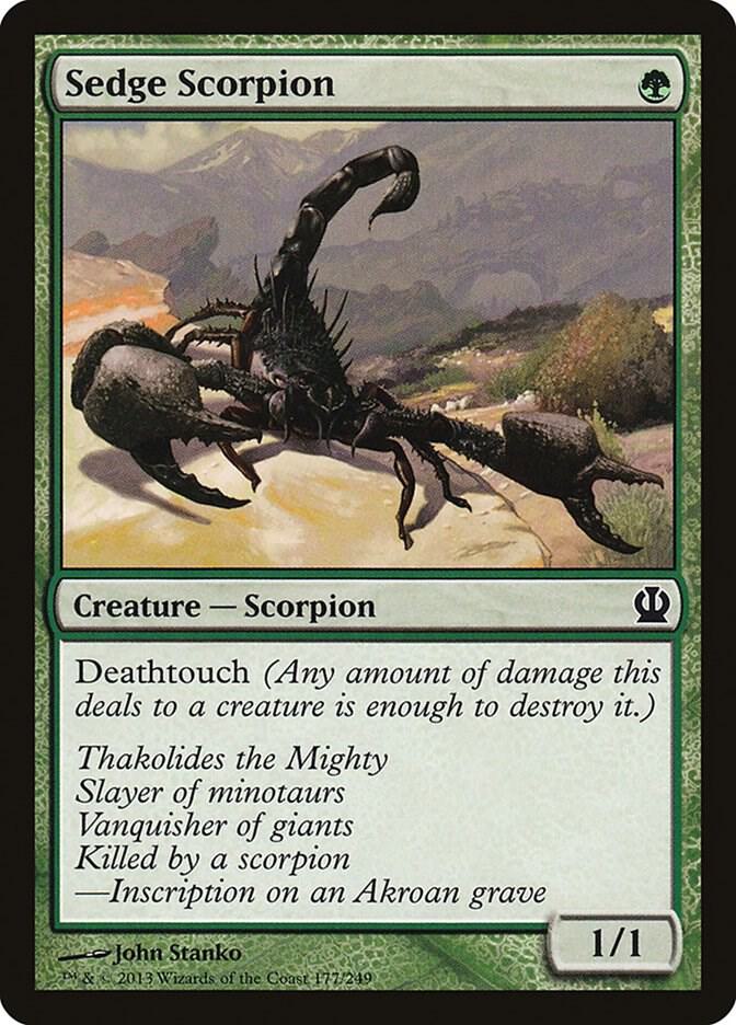 Sedge Scorpion 177/249 (Theros) 