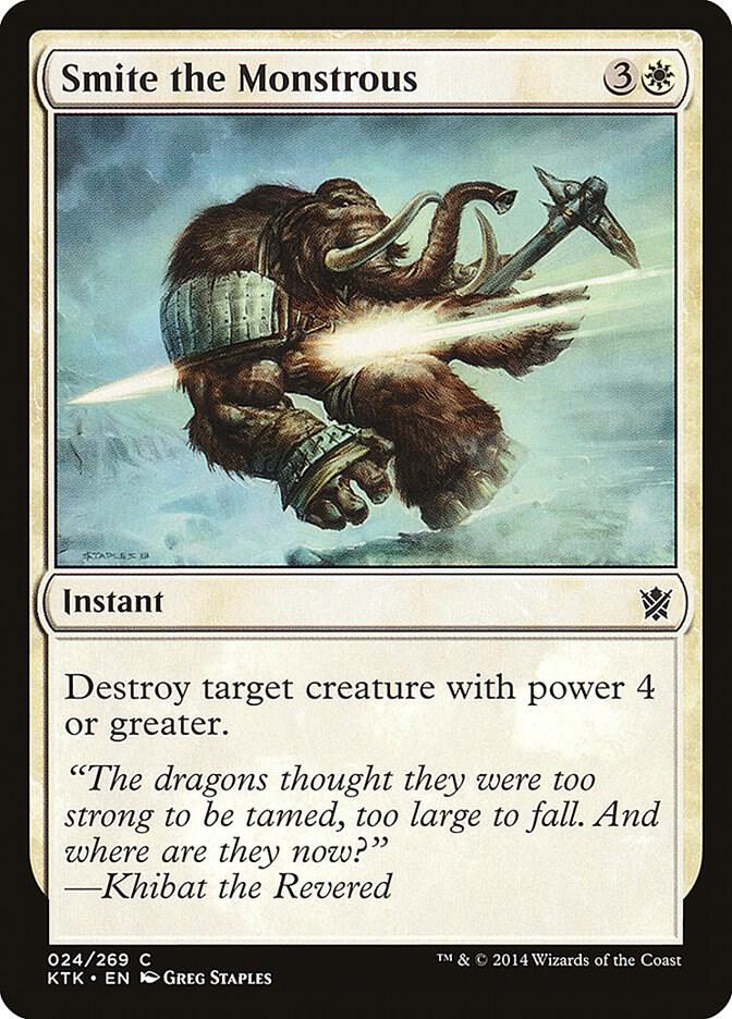 Smite the Monstrous 24/269 (Khans of Tarkir) 