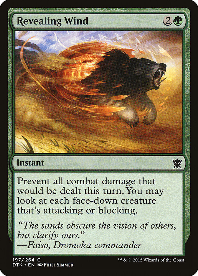 Revealing Wind 197/264 (Dragons of Tarkir) 