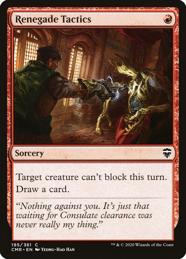Renegade Tactics 195/361 (Commander Legends) 