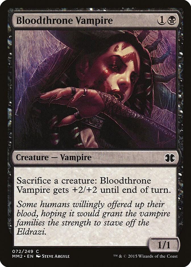 Bloodthrone Vampire 72/249 (Modern Masters 2015) 