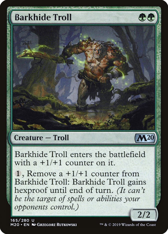 Barkhide Troll 165/280 (Core Set 2020) 