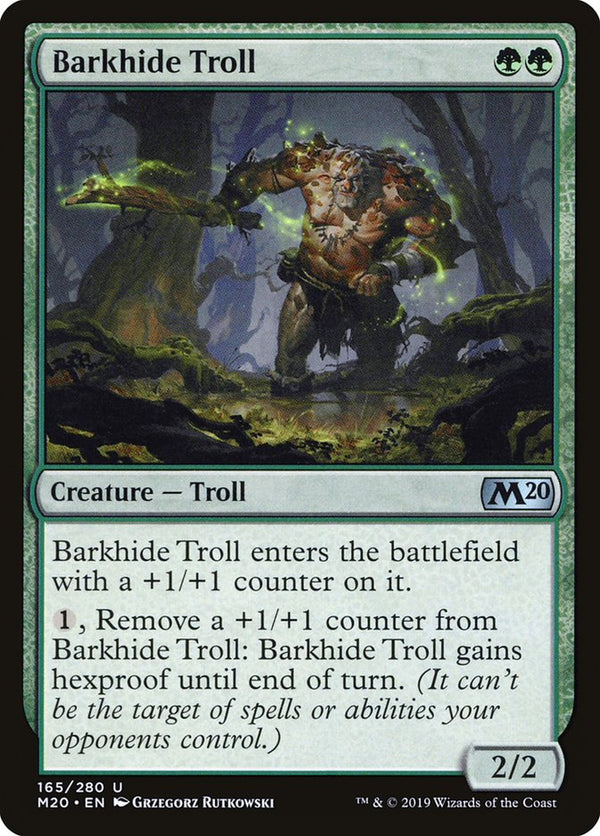 Barkhide Troll 165/280 (Core Set 2020) 