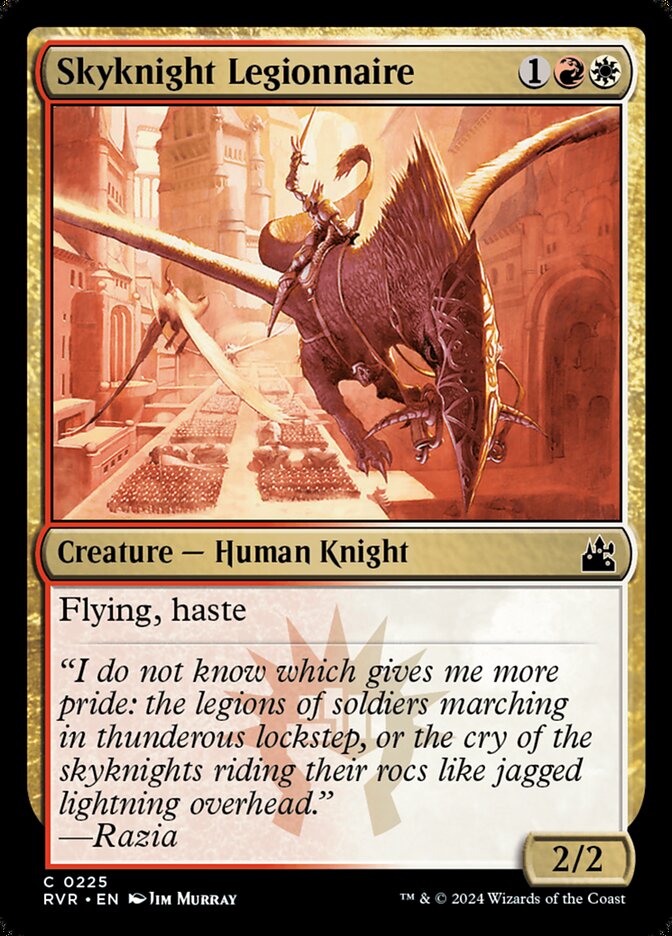Skyknight Legionnaire 225/291 (Ravnica Remastered) 