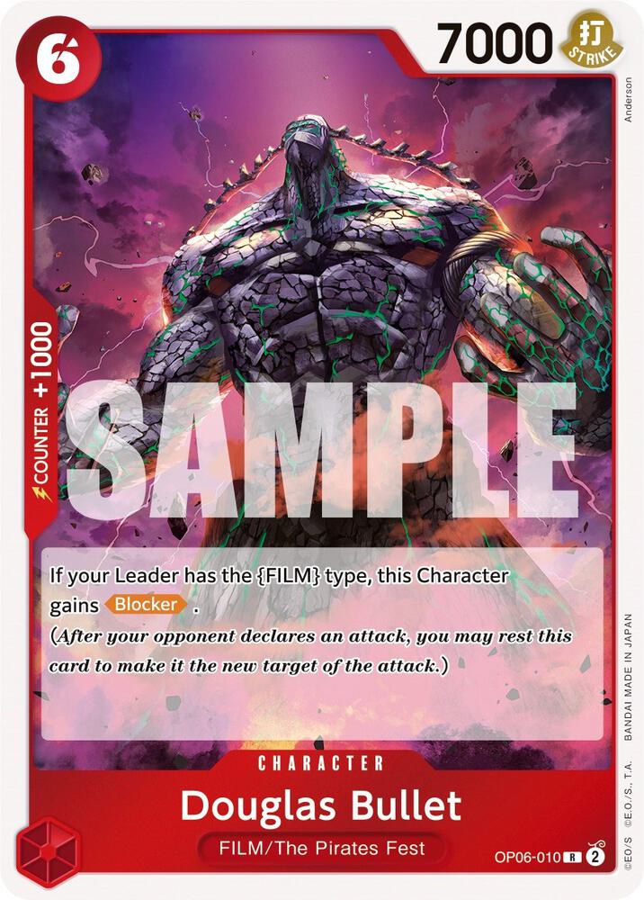 Douglas Bullet OP06-010 (Wings of the Captain)  - Foil