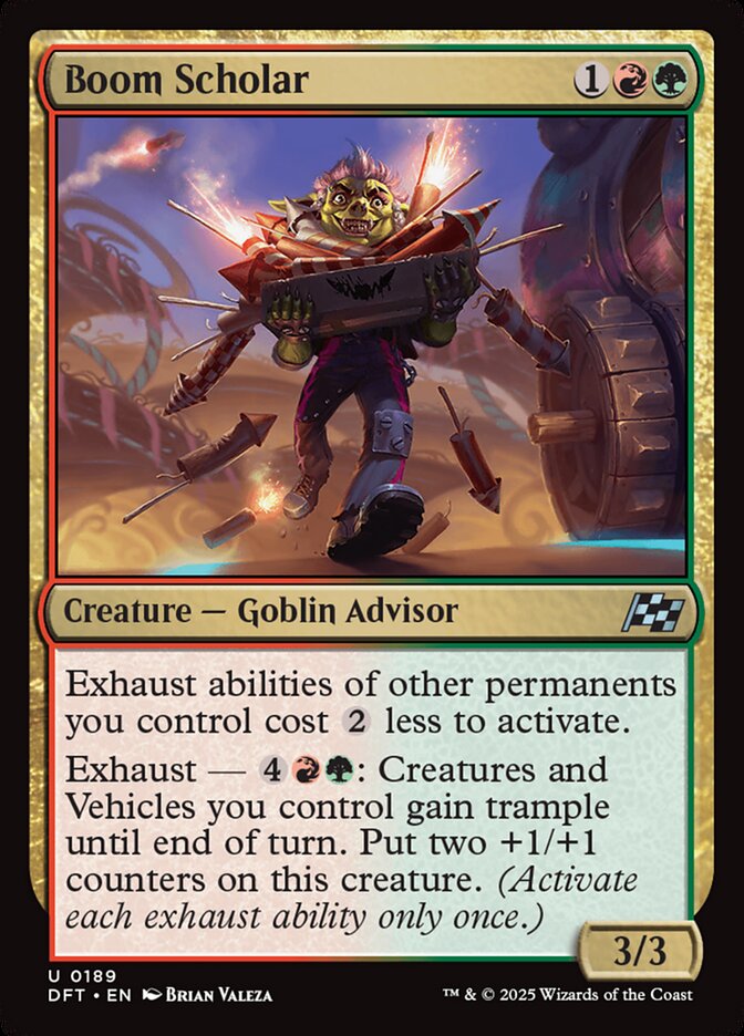 Boom Scholar 189/291 (Aetherdrift) 