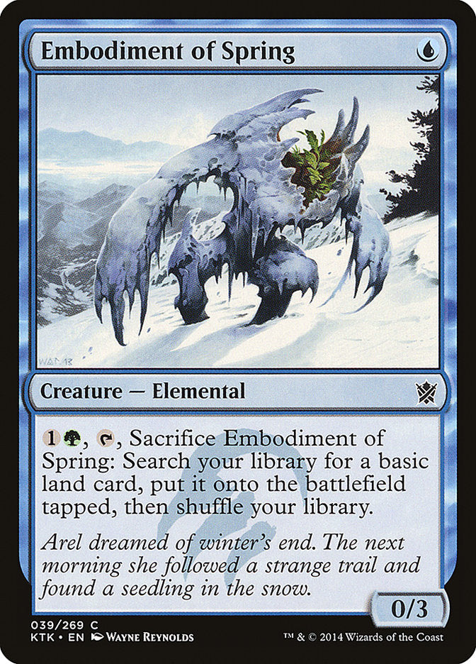 Embodiment of Spring 39/269 (Khans of Tarkir) 