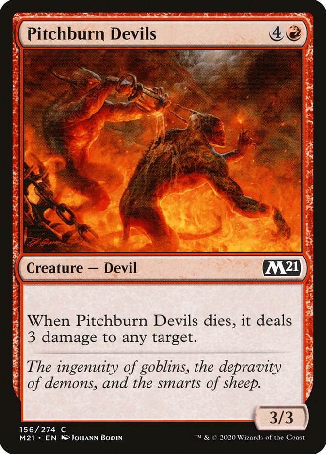 Pitchburn Devils 156/274 (Core Set 2021) 