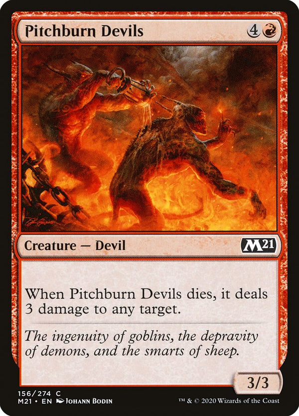 Pitchburn Devils 156/274 (Core Set 2021) 