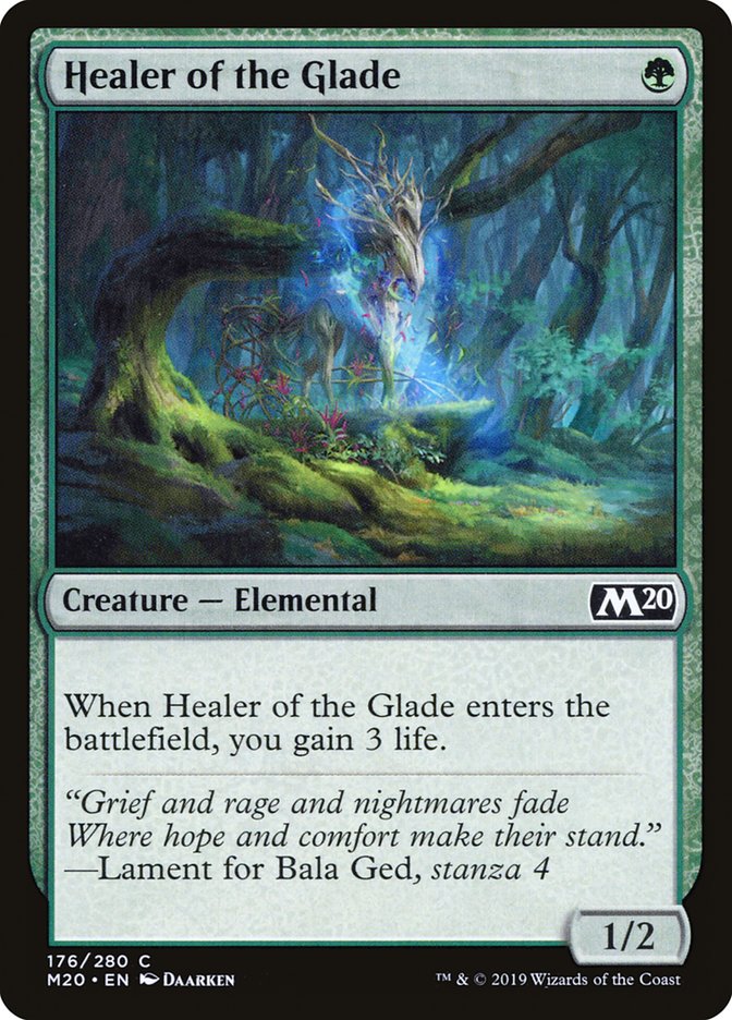 Healer of the Glade 176/280 (Core Set 2020) 
