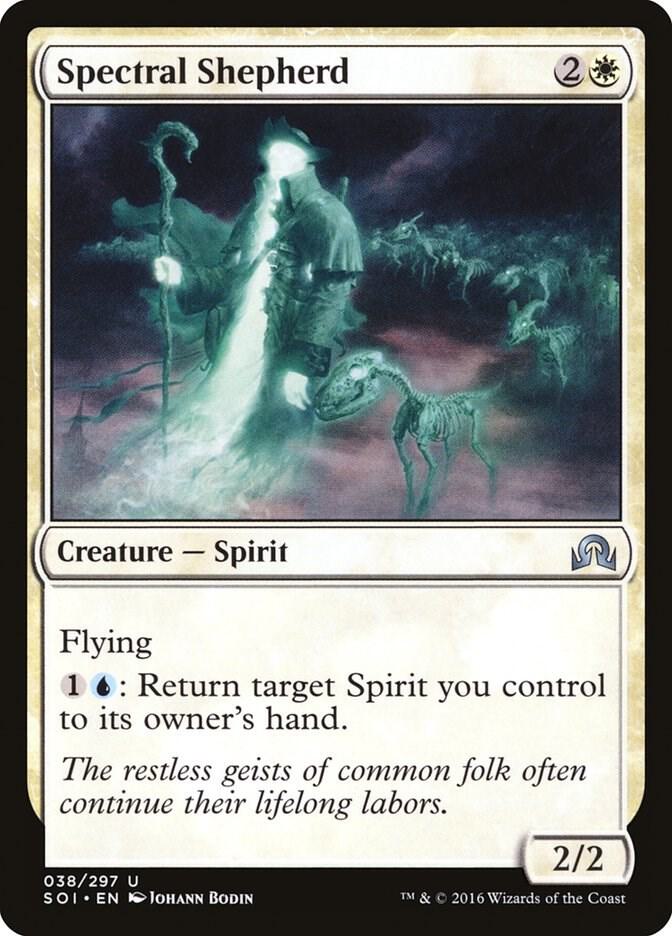 Spectral Shepherd 38/297 (Shadows over Innistrad) 