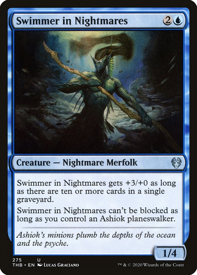 Swimmer in Nightmares 275/254 (Theros Beyond Death) 