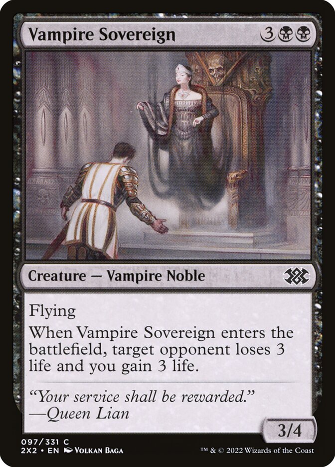 Vampire Sovereign 97/331 (Double Masters 2022) 